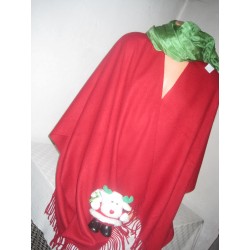 pashmina pončo