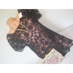 halenka krajková přízová